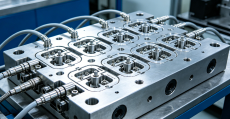 mass production multi cavity injection tooling for ai server internal plastic brackets